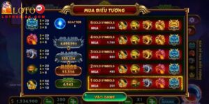 Đa dạng biểu tượng trong nổ hũ Thần Thú