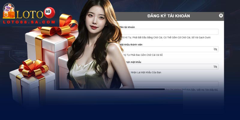 Khi đăng ký tài khoản cần tận dụng các khuyến mãi được nhà cái đưa ra